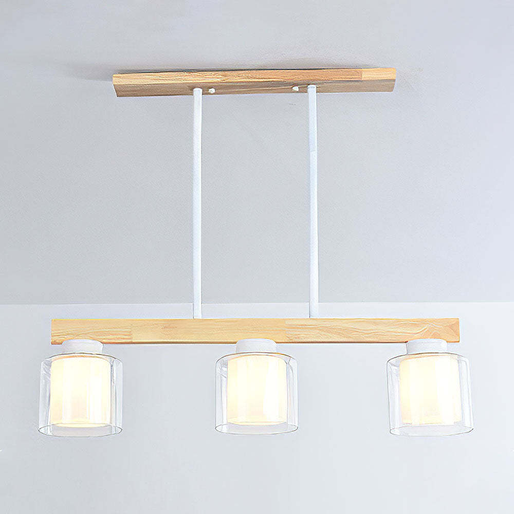 Modern Wood Bar pendant light For Kitchen Island