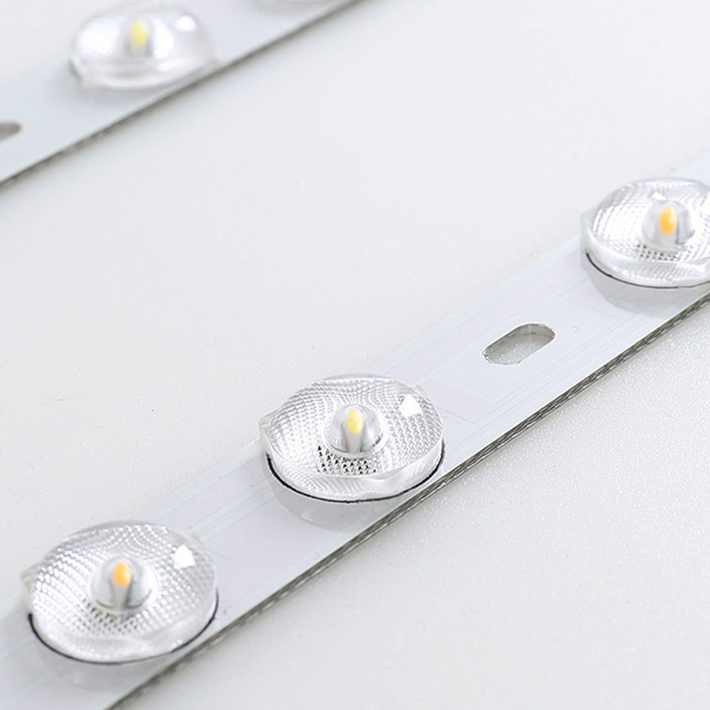 Rustic Wood Round Bedroom LED Ceiling Light