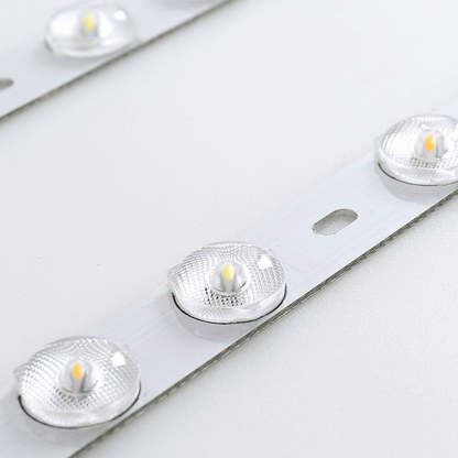 Rustic Wood Round Bedroom LED Ceiling Light