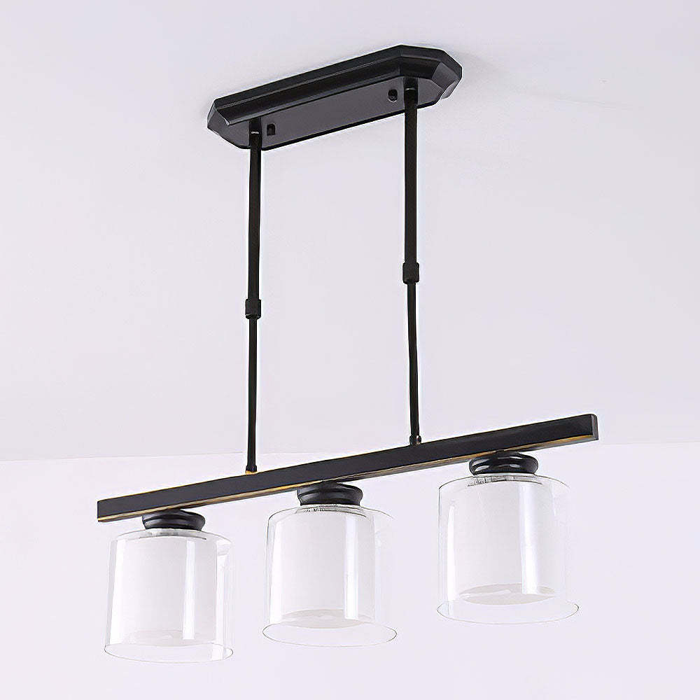 Multi-Bulbs Glass Dining Room Ceiling Lights