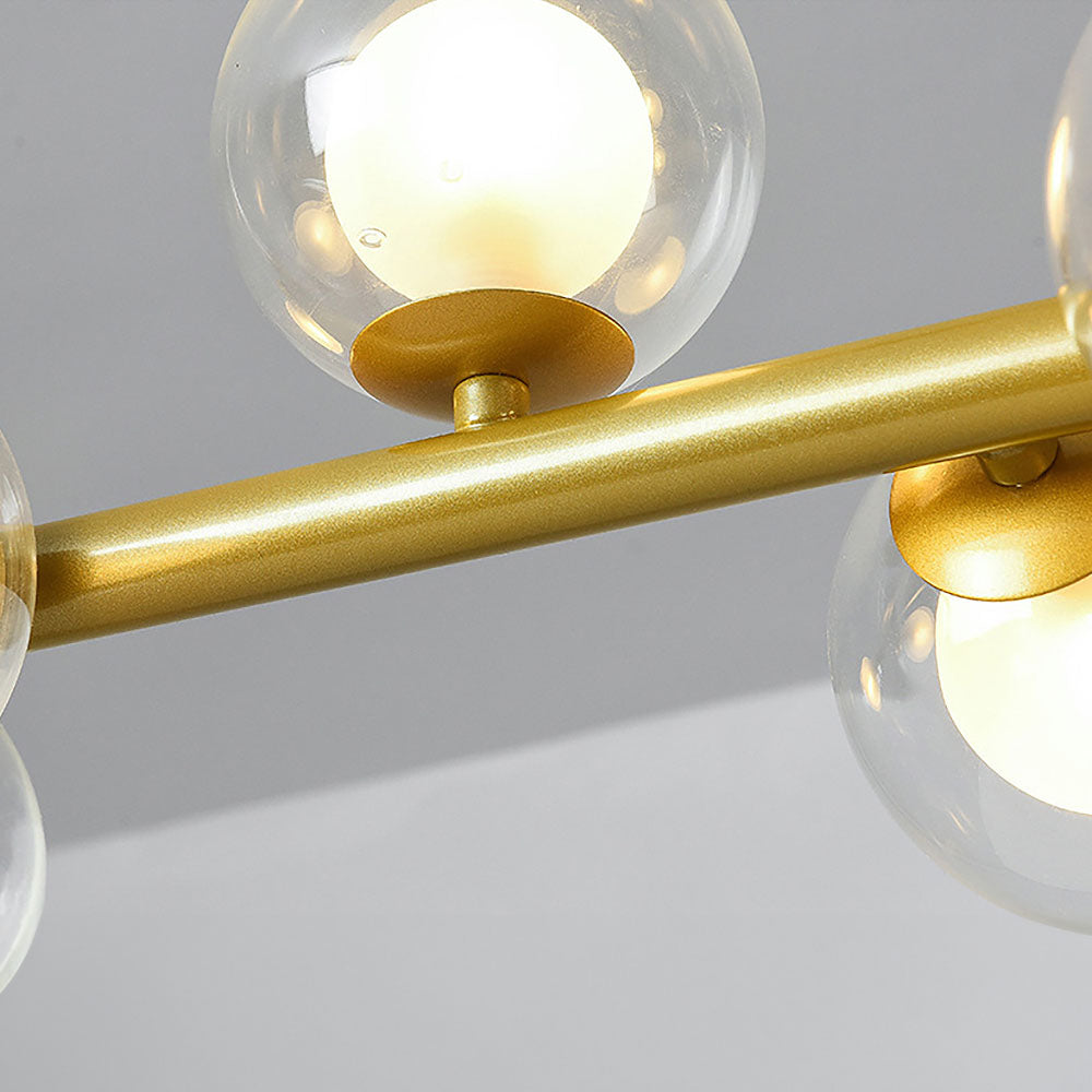 Modern Glass Ceiling Bar Lights For Kitchen Island