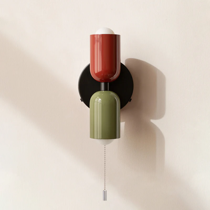 Modern Cream Style Double Head Home Deco Wall Light