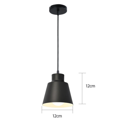 Minimal Decor Round Iron Pendant Lights For Kitchen