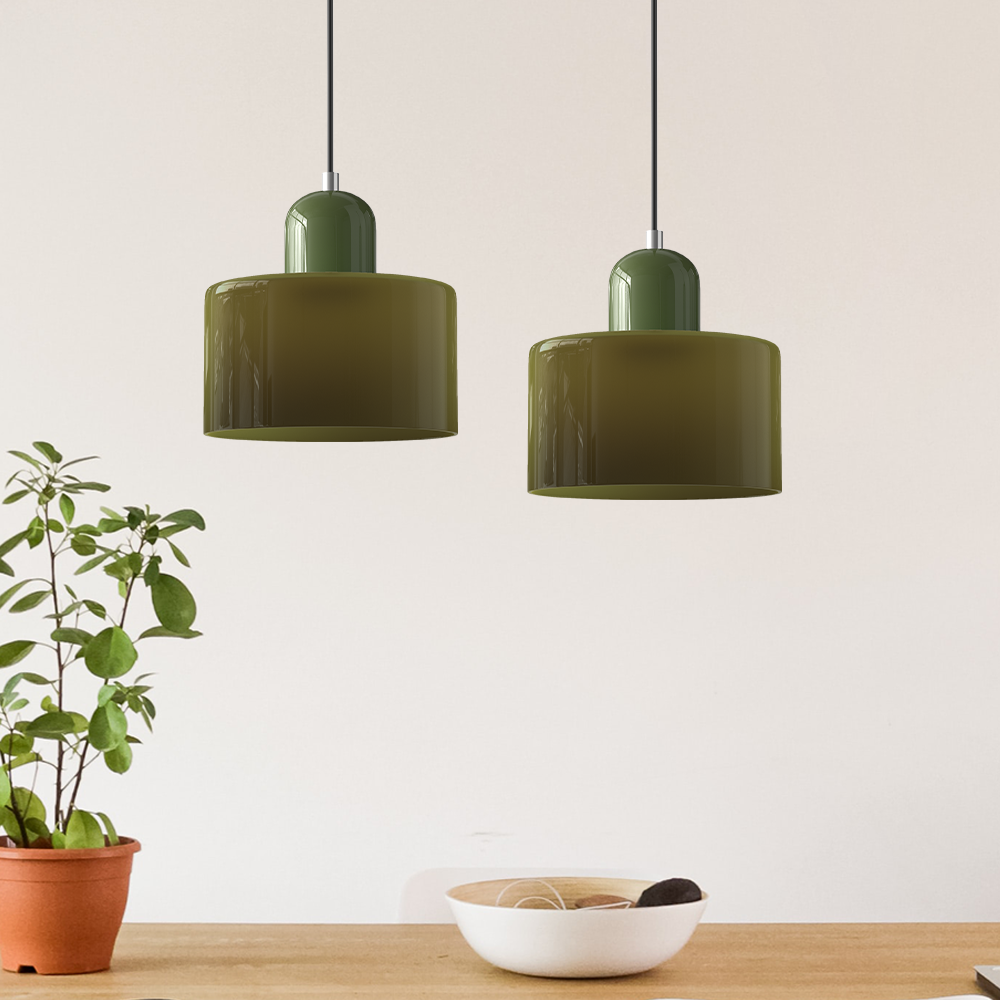 Bauhaus Small Glass Pendant Light -Homdiy