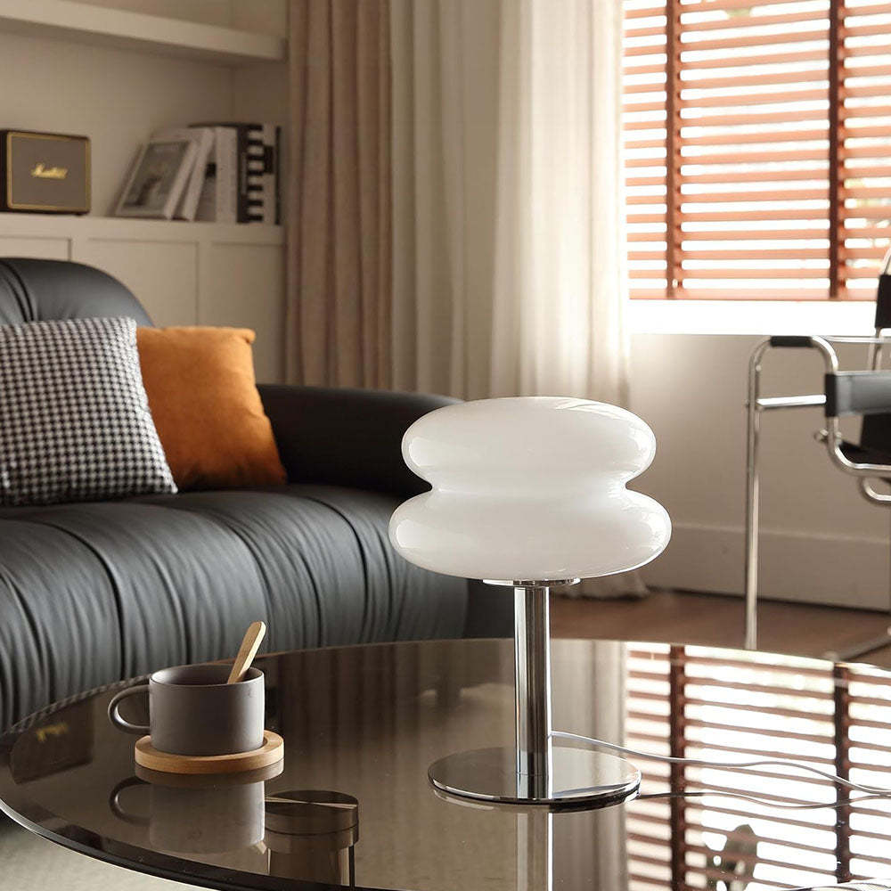 Morandi Glass Simple Living Room Mini Table Lamp