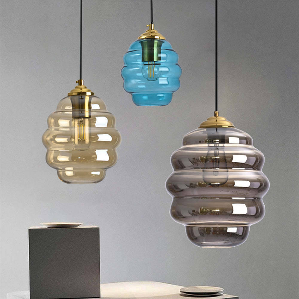 Colorful Glass Kitchen Pendant Lighting