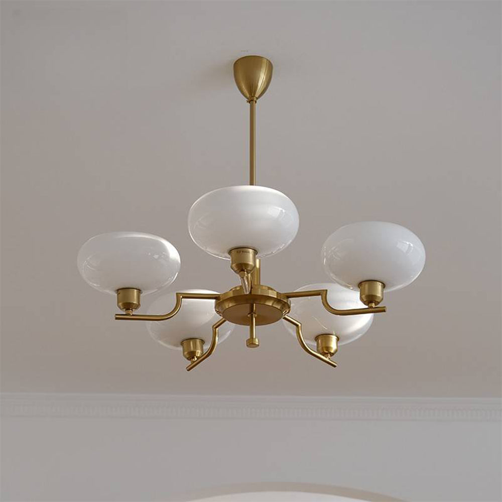 Nordic Retro Iron Vintage Chandelier Light