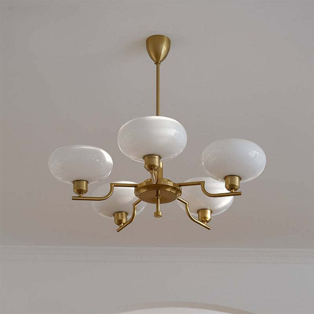 Nordic Retro Iron Vintage Chandelier Light