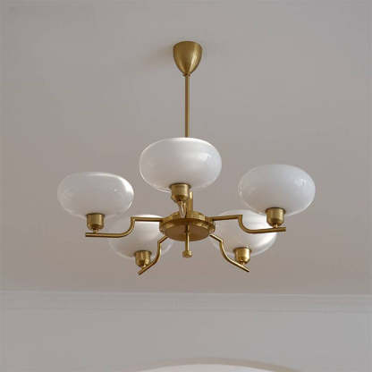 Nordic Retro Iron Vintage Chandelier Light