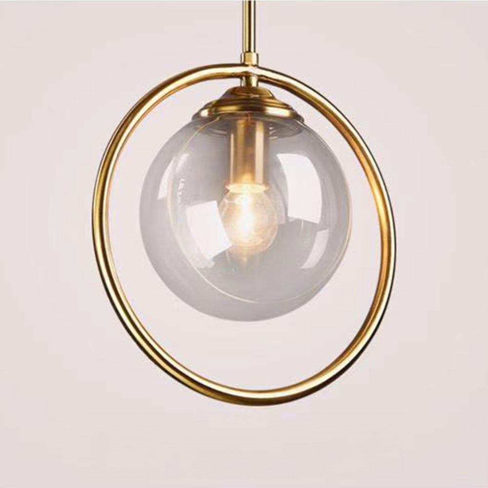 Creative Ball Glass Dining Room Pendant Light