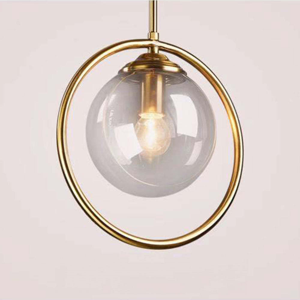 Creative Ball Glass Dining Room Pendant Light