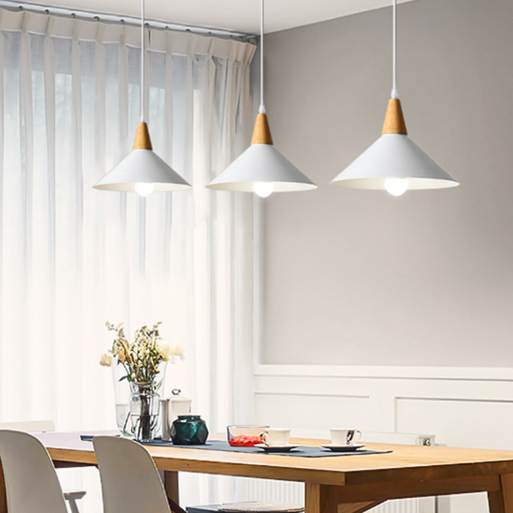 Minimal Decor Iron Round Pendant Lights For Living Room