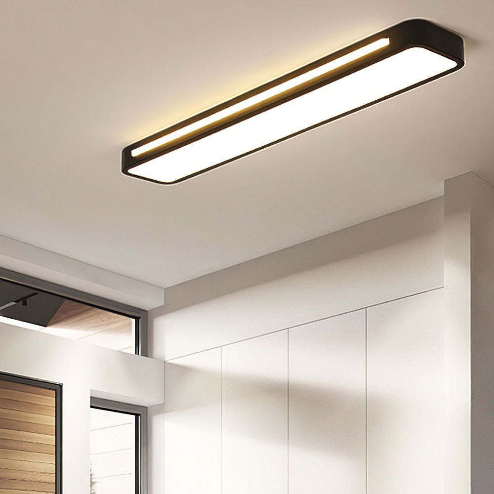 Nordic Minimalist Long LED Ceiling Light
