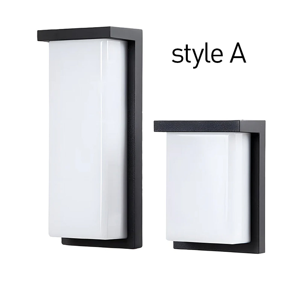 Modern Minimalist IP65 Waterproof Outdoor Wall Lights for Garden Patio