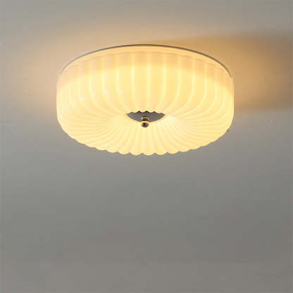 Medieval Cream Style Bauhaus Glass Ceiling Light -Homdiy
