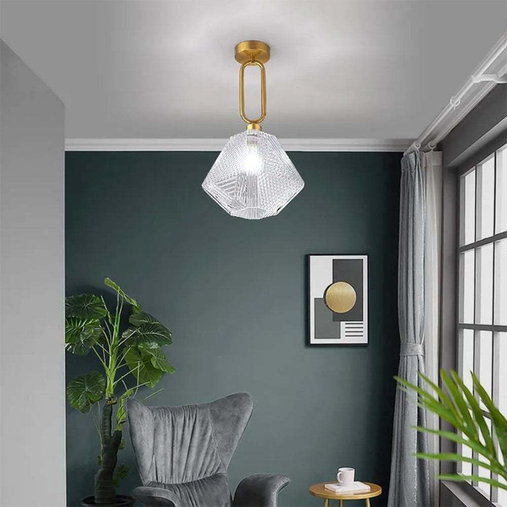 Modern Glass Hallway Ceiling Lights