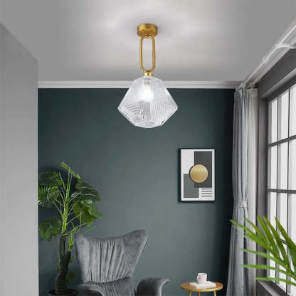 Homdiy Contemporary Modern Ceiling Lights Glass Hallway Ceiling Lighting