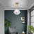 Homdiy Contemporary Modern Ceiling Lights Glass Hallway Ceiling Lighting