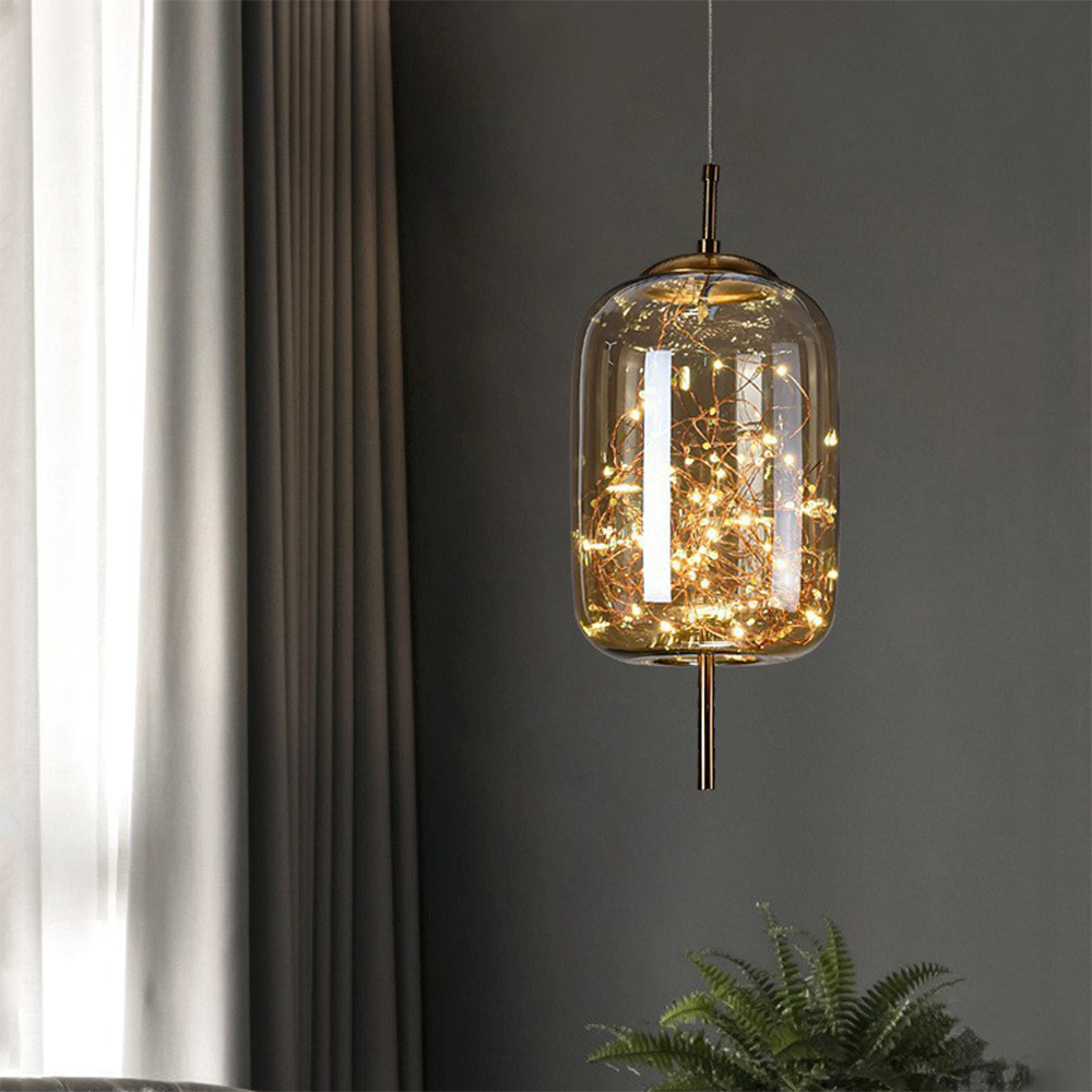 Modern Glass LED Pendant Lights