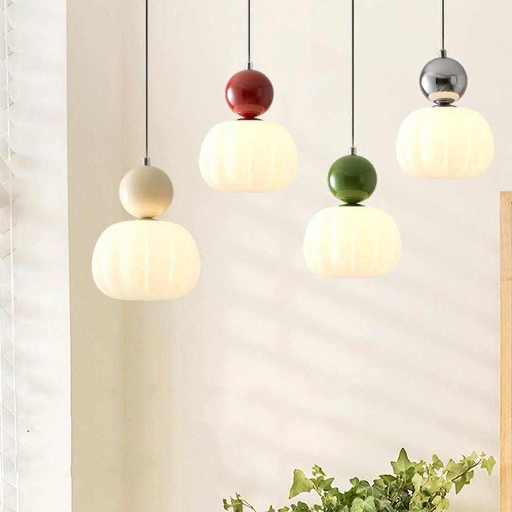 Modern Cream Pendant Lights For Living Room