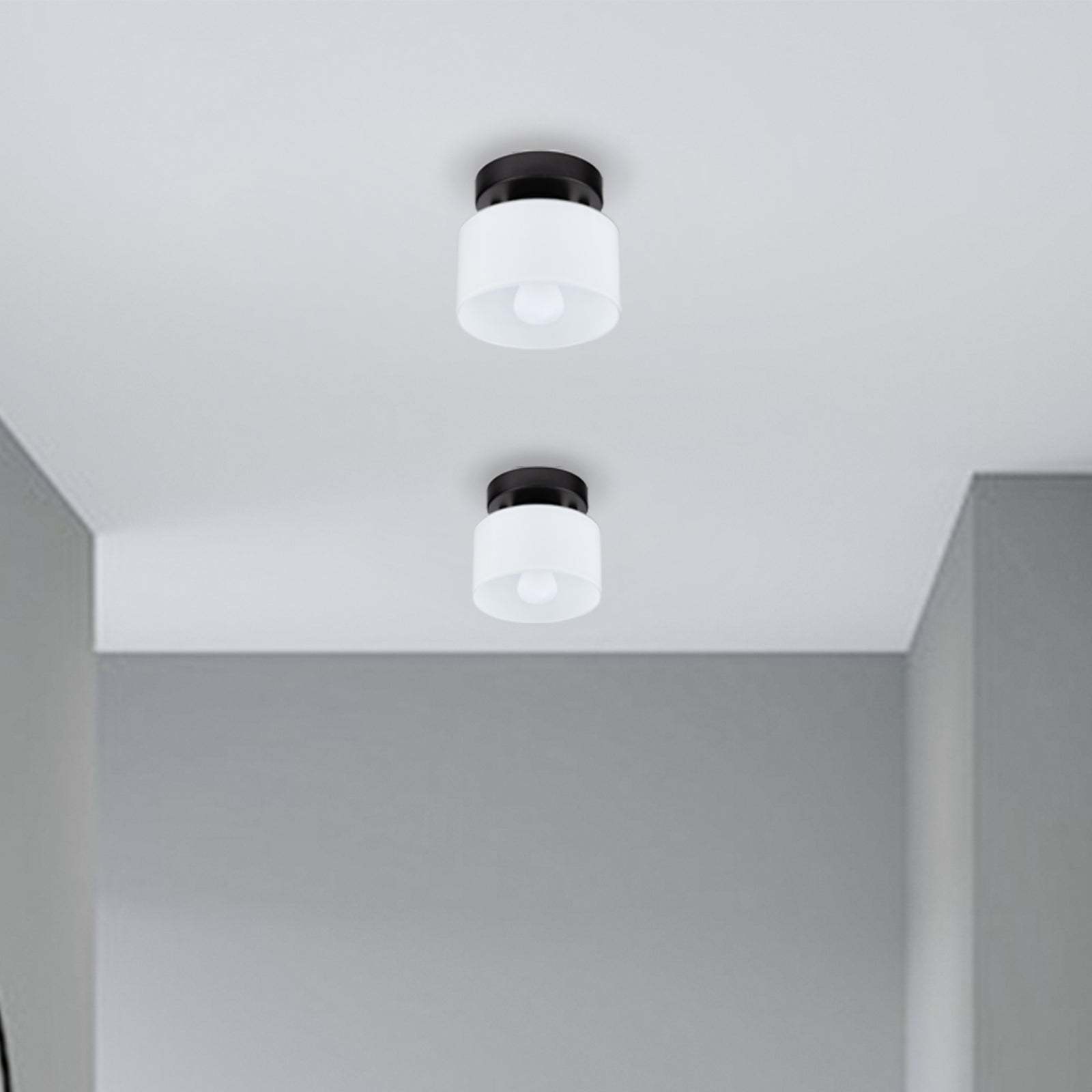 Bauhaus Glass Colorful Ceiling Lights