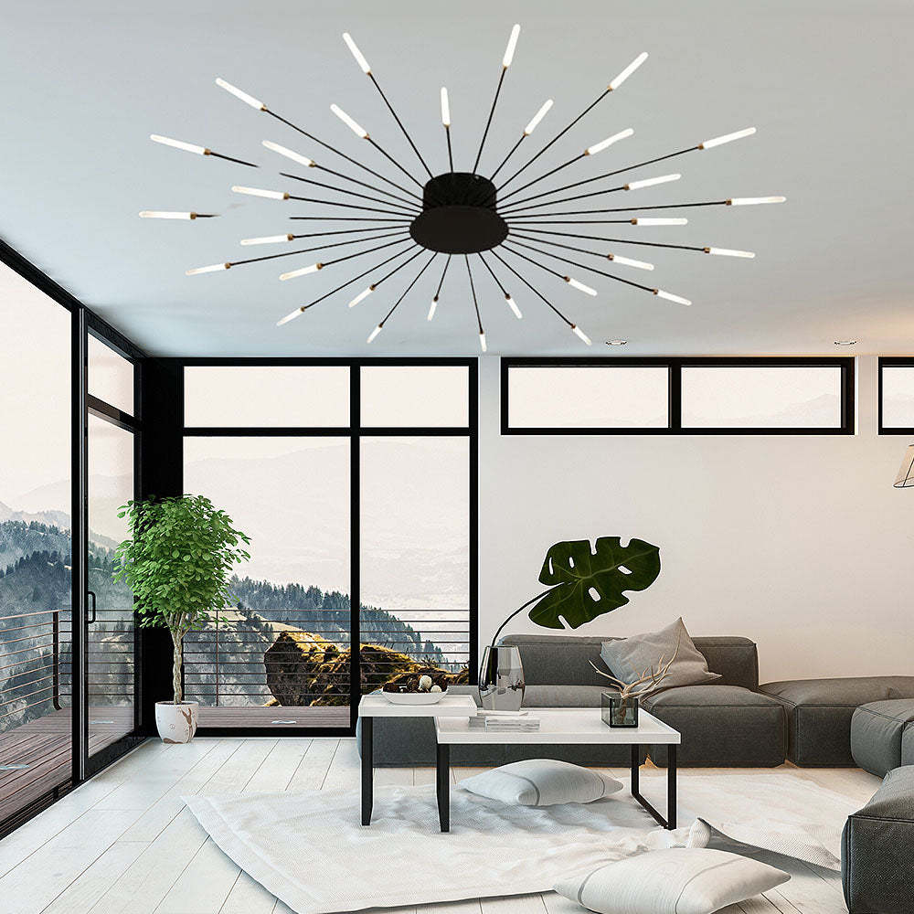 Multiple-Head Design Creativity Bedroom LED Ceiling Light