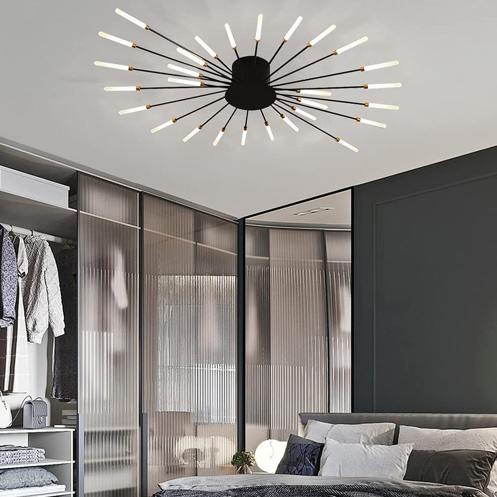 Multiple-Head Design Creativity Bedroom LED Ceiling Light