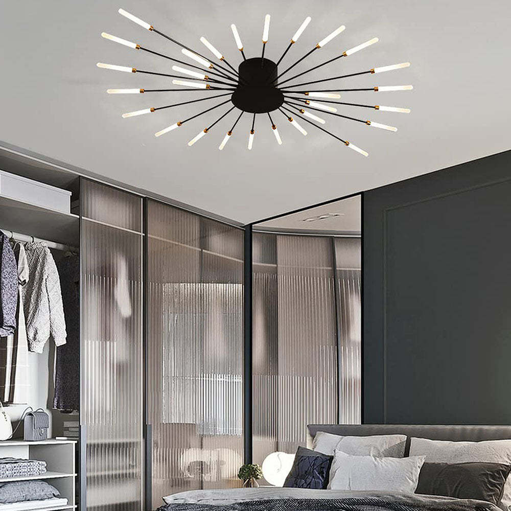 Multiple-Head Design Creativity Bedroom LED Ceiling Light