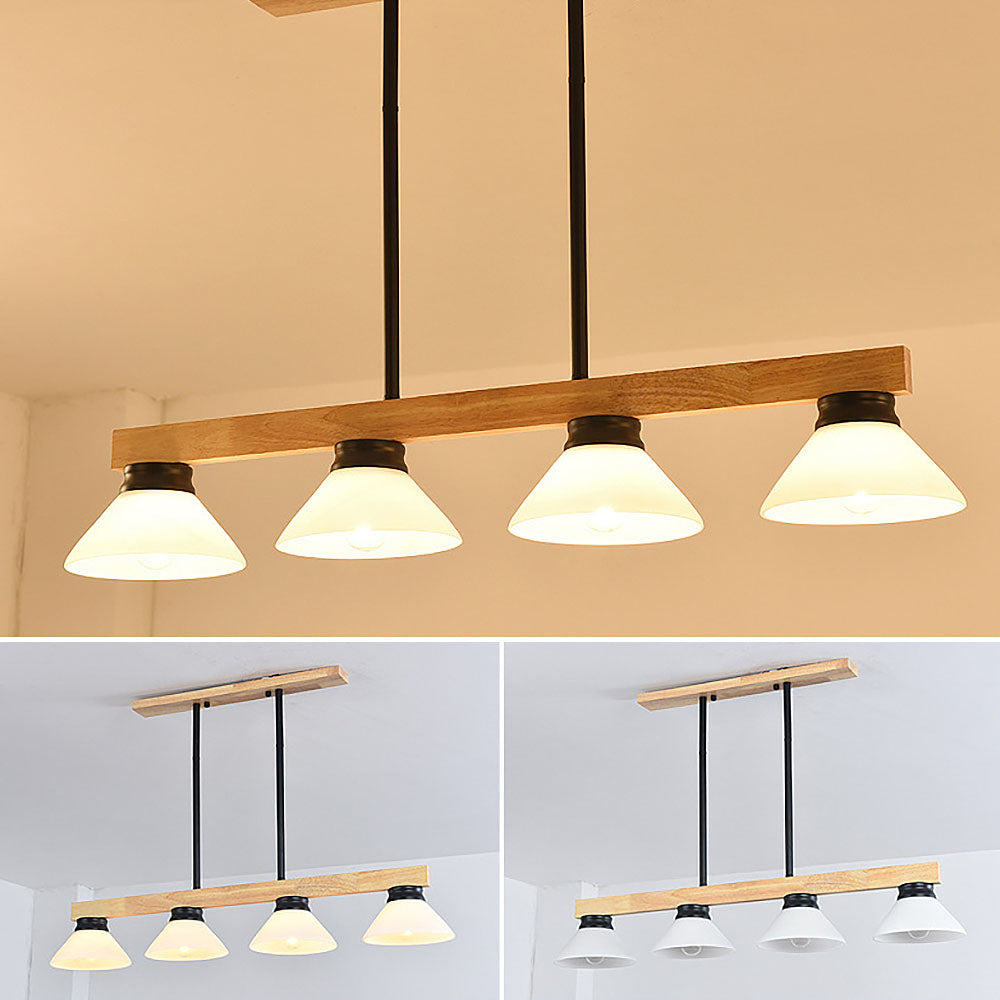 Contemporary Wooden Ceiling Lights For Kitchen Island