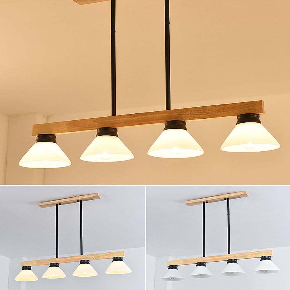 Contemporary Wooden Ceiling Lights For Kitchen Island