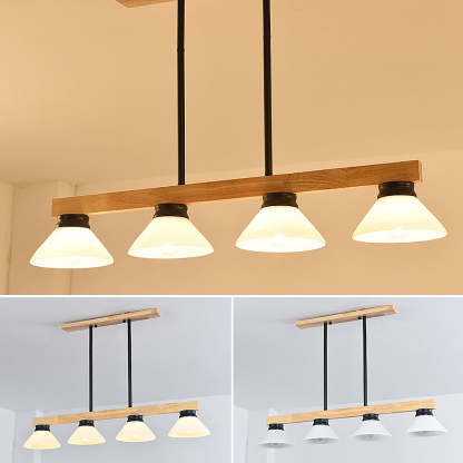 Contemporary Wooden Ceiling Lights For Kitchen Island