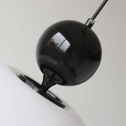 Nordic Red Glass Living Room Pendant Light