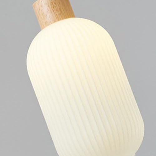 Nordic White Lantern Glass Pendant Lamp -Homdiy