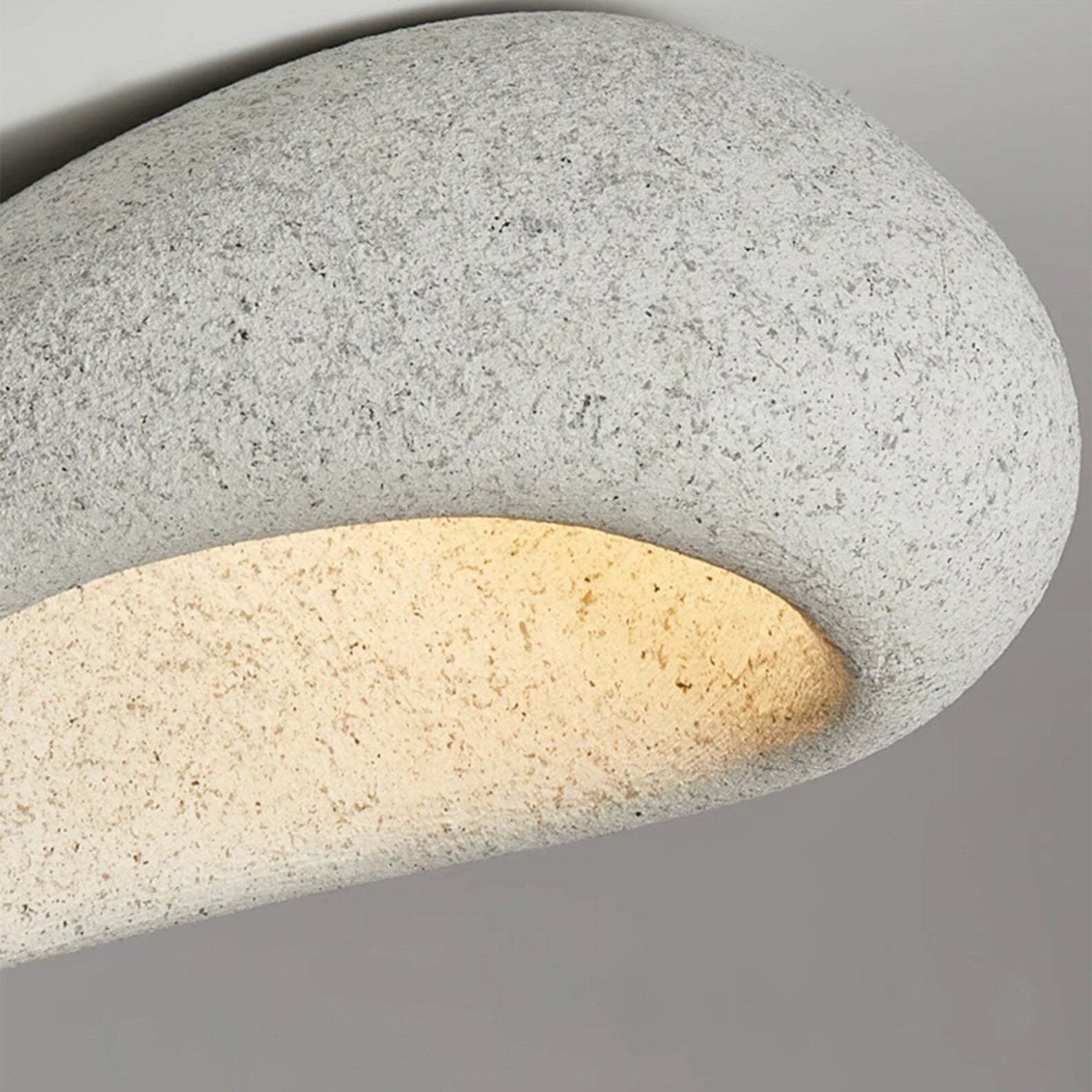 Wabi Sabi Khmara Flush Ceiling Light -Homdiy