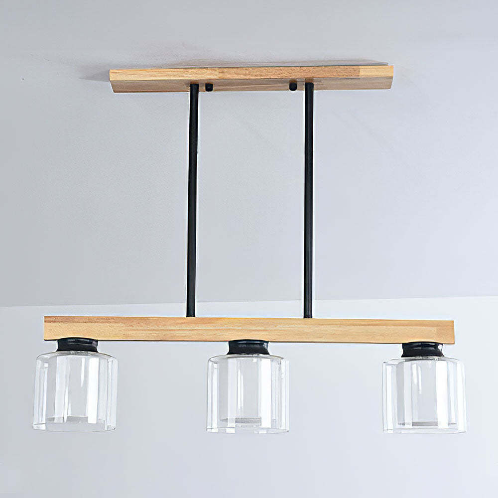Modern Wood Bar pendant light For Kitchen Island