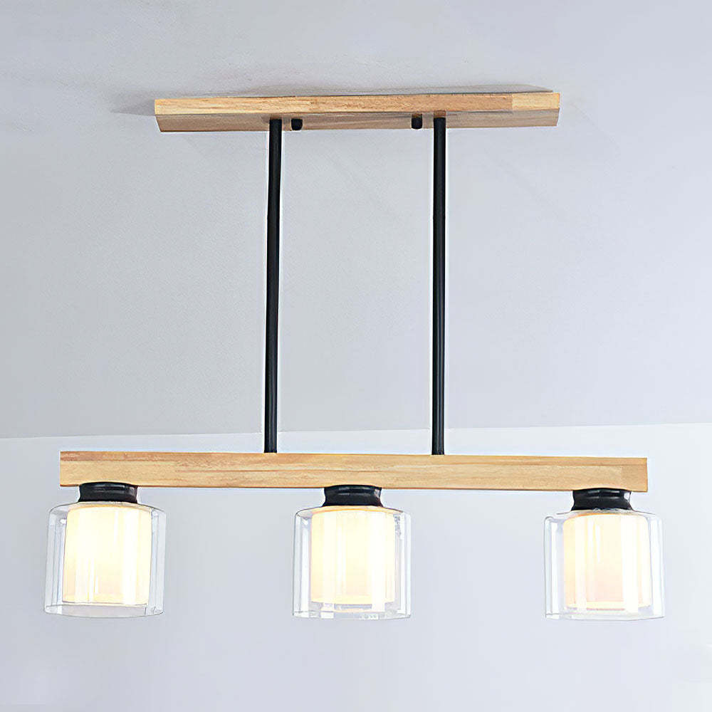 Modern Wood Bar pendant light For Kitchen Island
