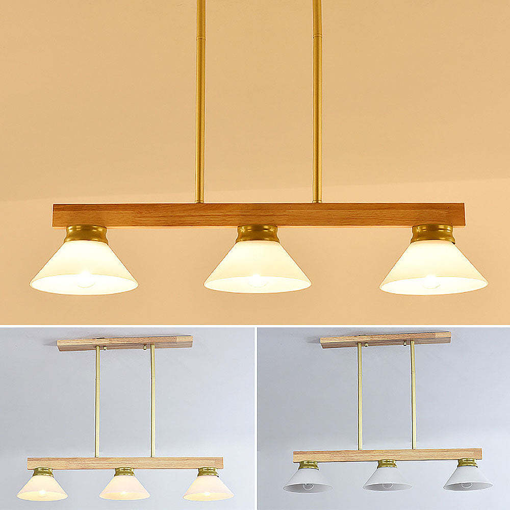 Contemporary Wooden Ceiling Lights For Kitchen Island