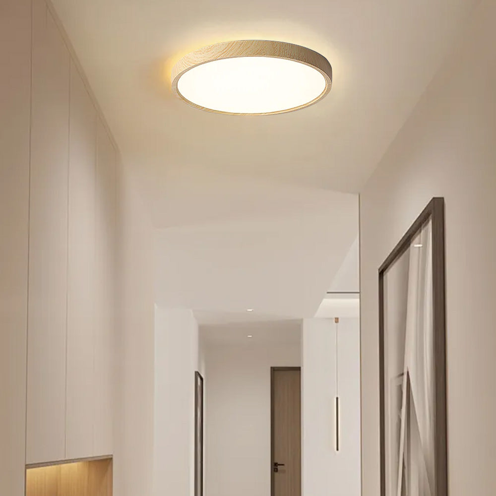 Wooden LED Ceiling Light for Bedroom