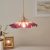 Vintage Flower Shape Glass Pendant Light For Dining Room