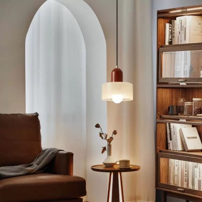 Contemporary Nordic Transparent Glass Living Room Pendant Lights