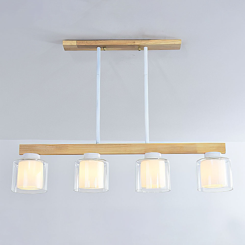Modern Wood Bar pendant light For Kitchen Island