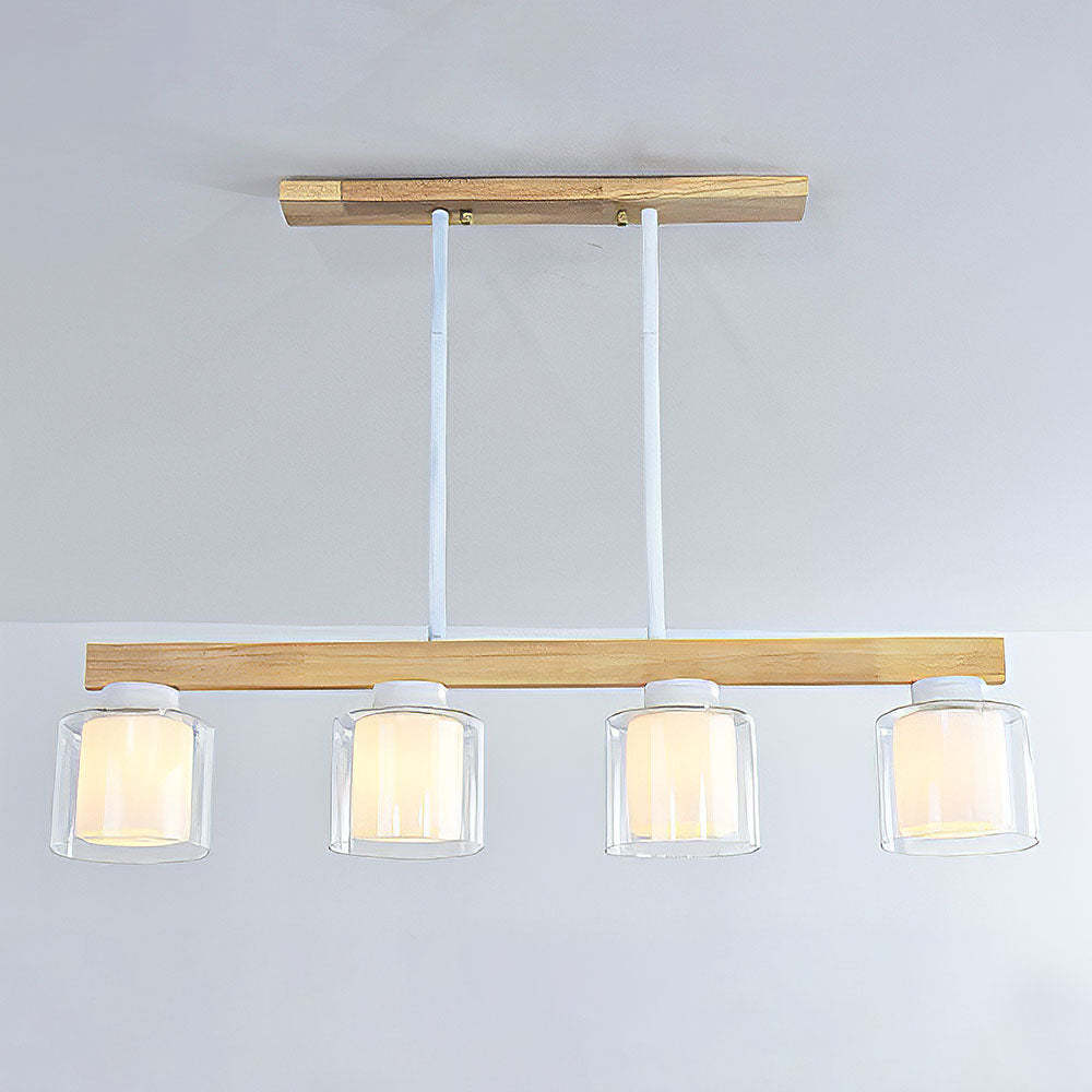 Modern Wood Bar pendant light For Kitchen Island
