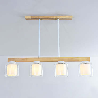Modern Wood Bar pendant light For Kitchen Island