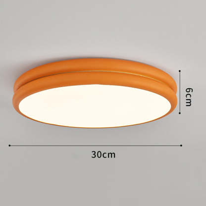 Bauhaus Modern Iron LED Bedroom Ceiling Lights