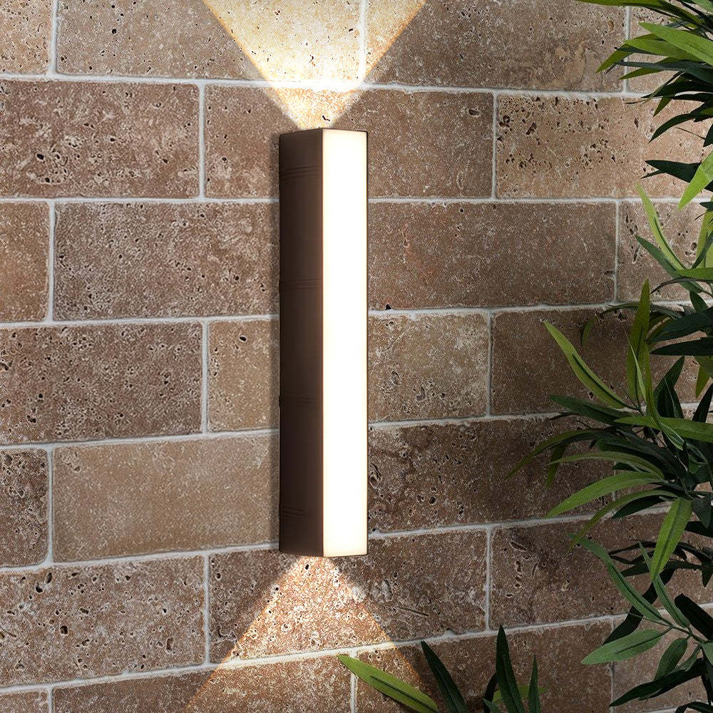 Modern Up and Down Outdoor Wall Sconce for Porch and Patio