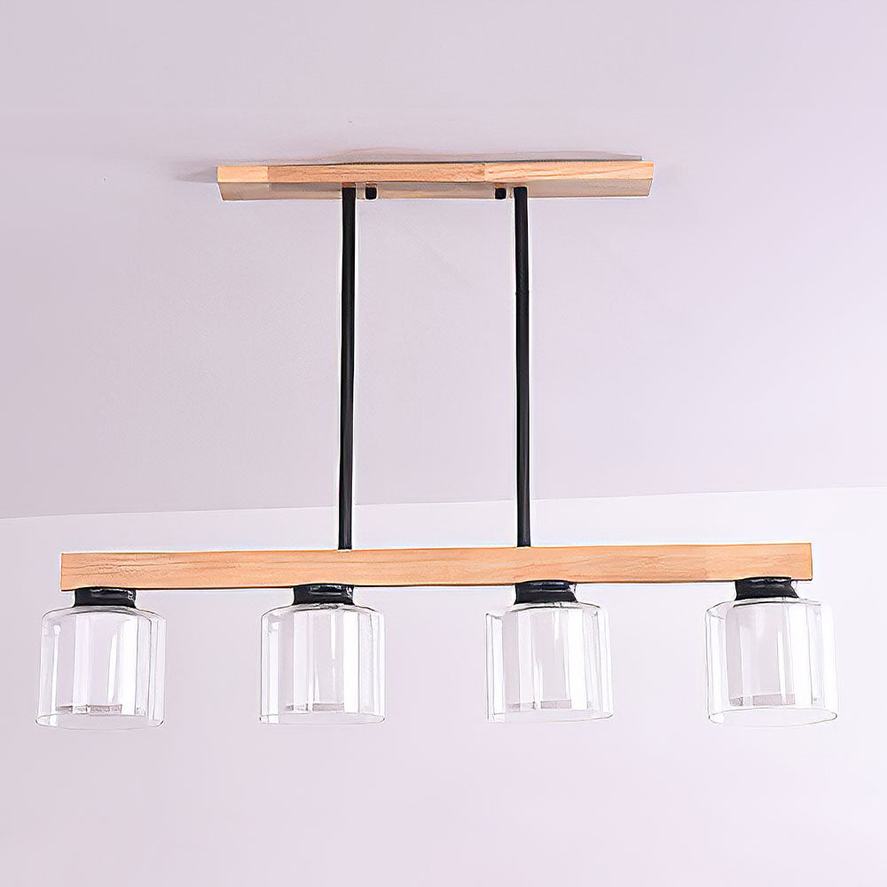 Modern Wood Bar pendant light For Kitchen Island