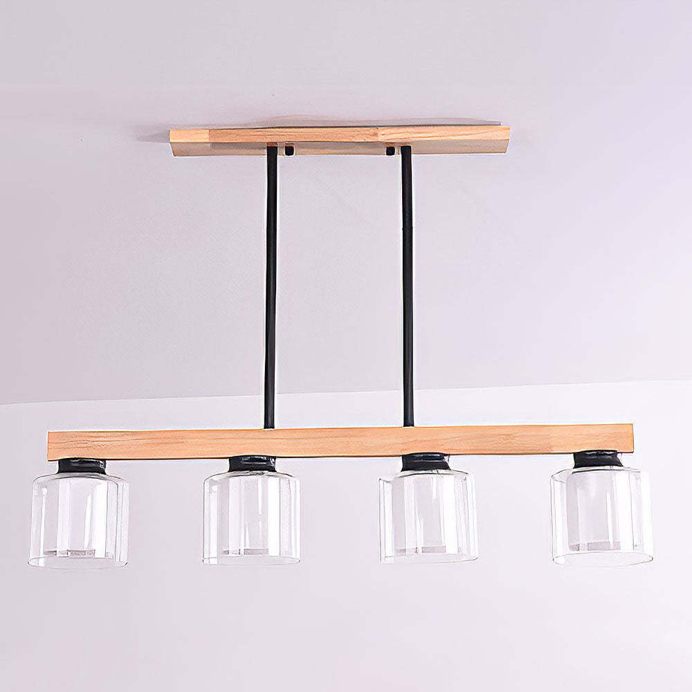 Modern Wood Bar pendant light For Kitchen Island