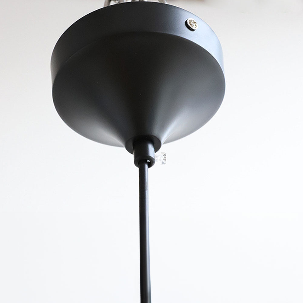 Nordic Red Glass Living Room Pendant Light