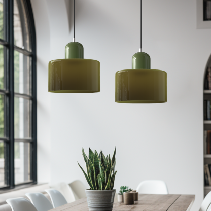 Bauhaus Small Glass Pendant Light -Homdiy