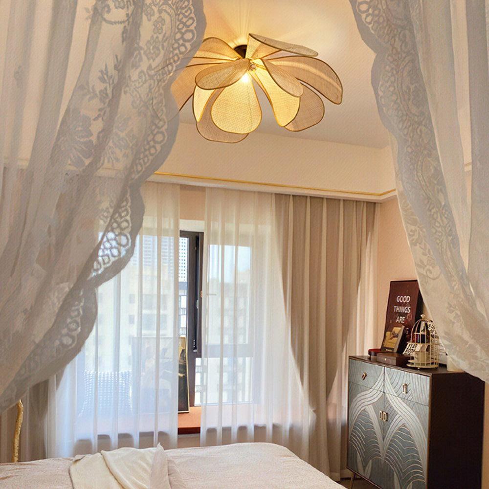 Natural Rattan Kitchen Pendant lighting